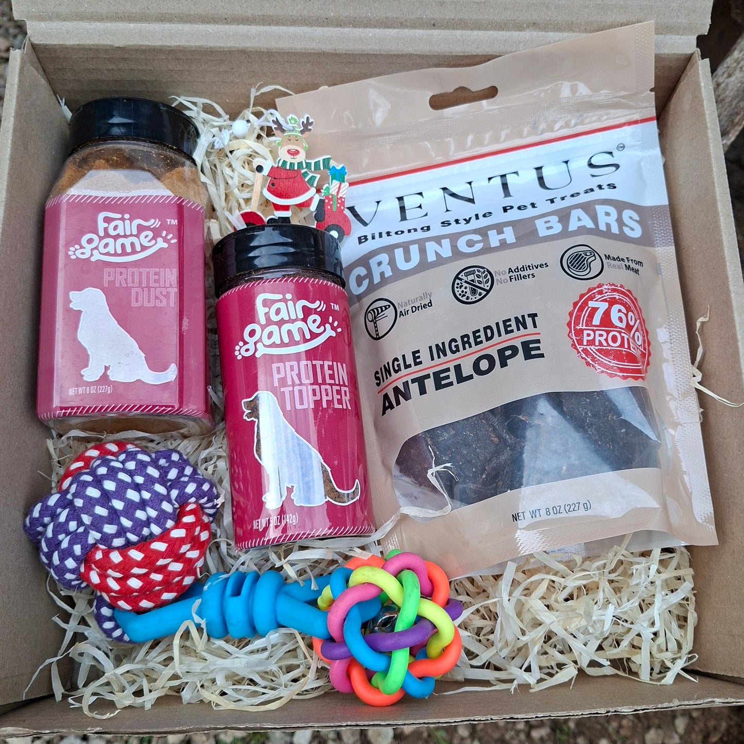 Santa Paws Gift Box